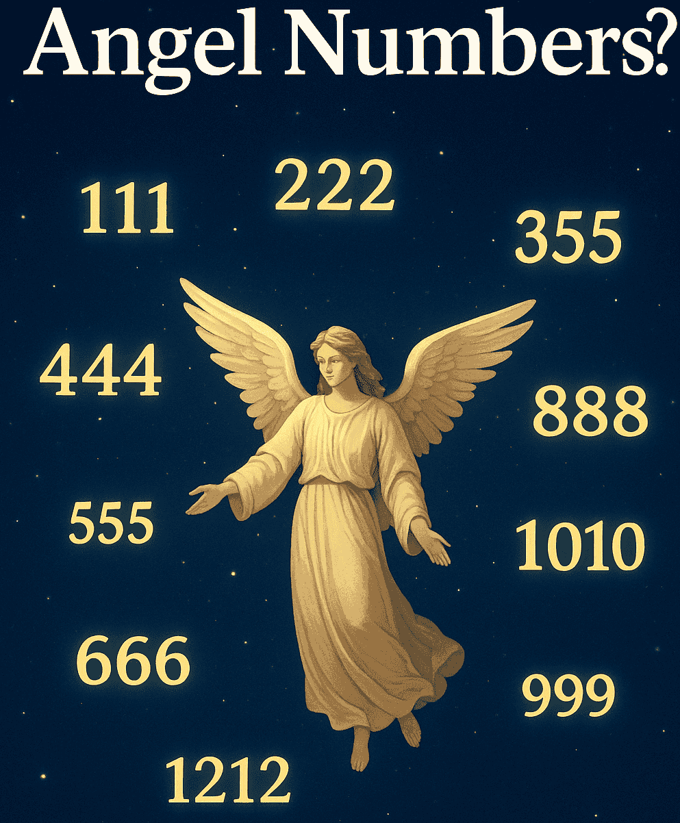 Angel Numbers Meaning - 111, 222, 333 Spiritual Guide