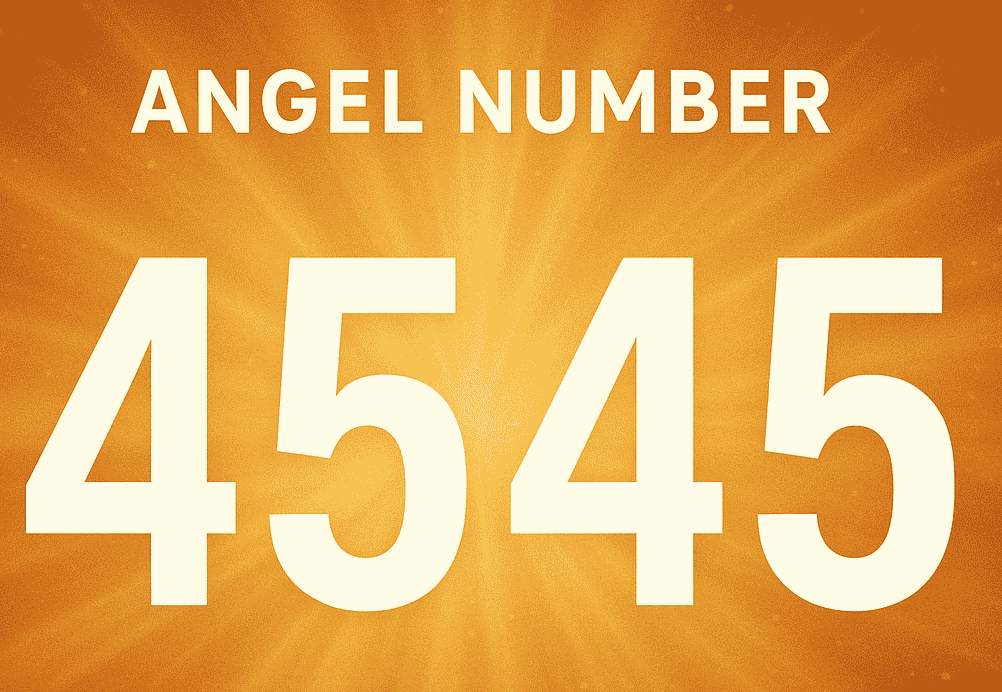 4545 Angel Number Meaning