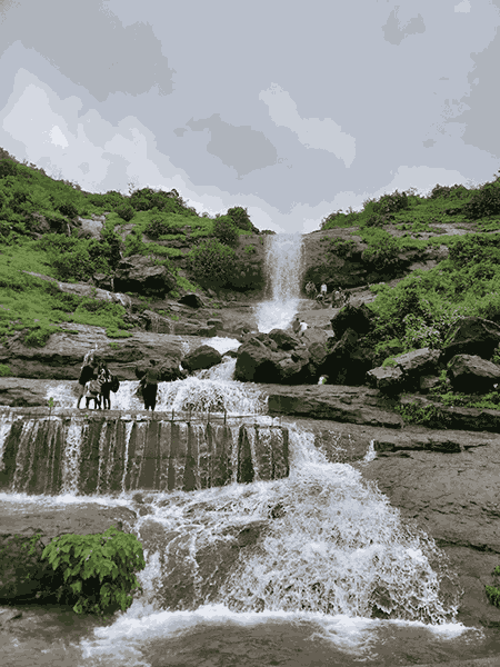 Bhaje & Malawali Waterfall near Pune