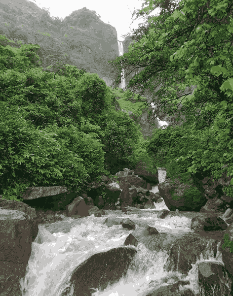 Dudhivare Waterfall near Pune