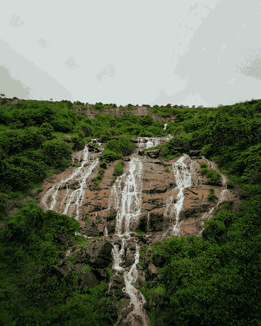 Secret Khandi Village Waterfall near Pune