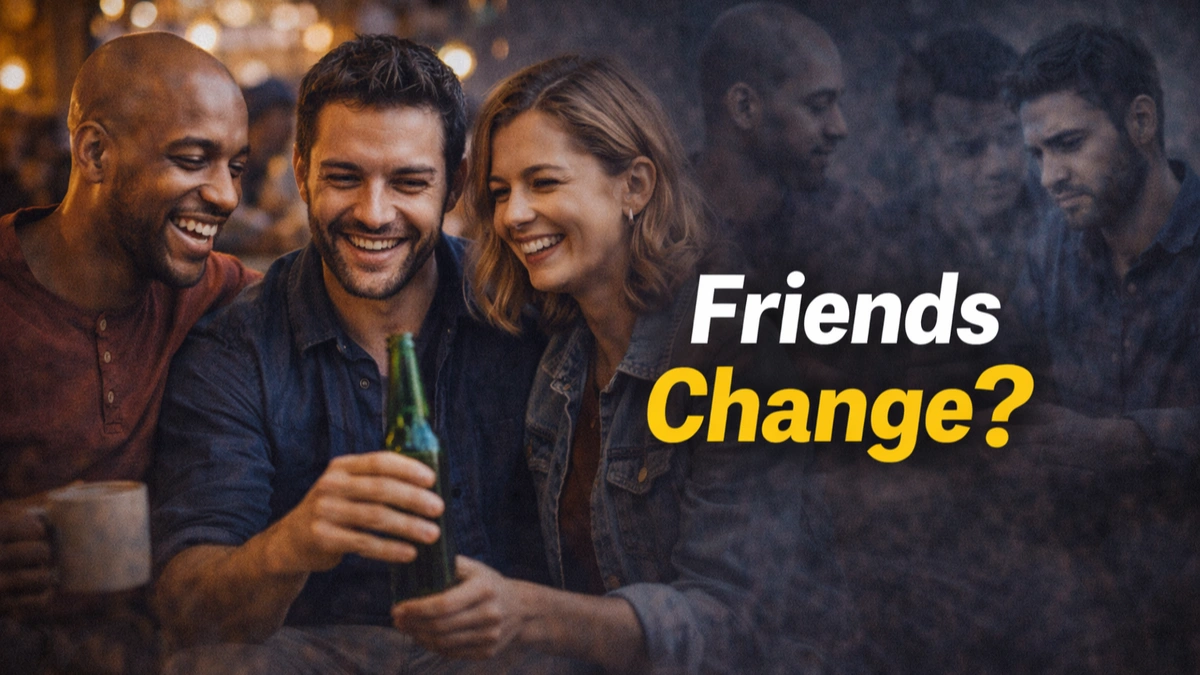 Adult friendships changing quietly over time