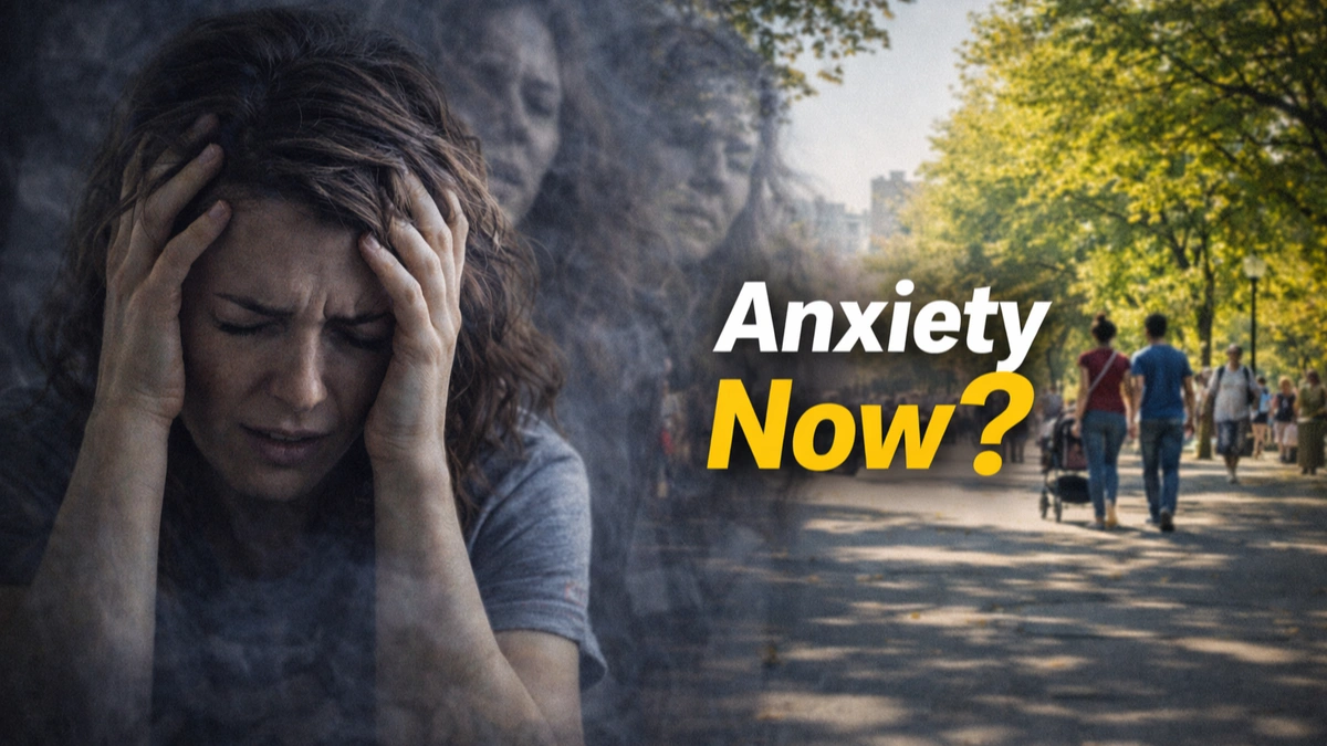 Anxiety Sometimes Appears on Completely Normal Days