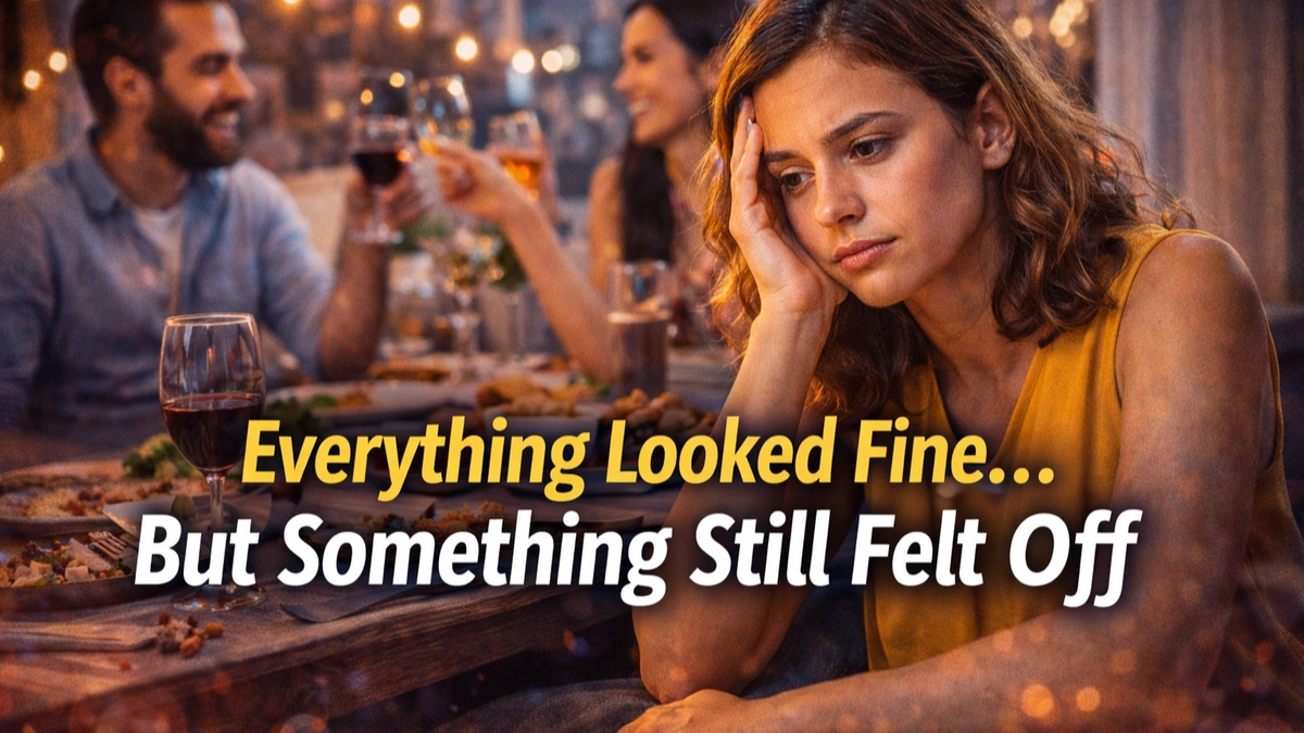 Everything Looked Fine, But Something Still Felt Off