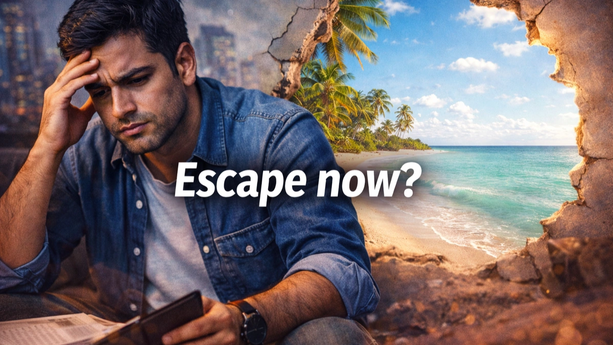 Indians feeling the need to escape