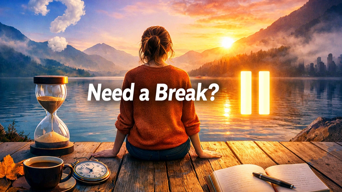 Why You Feel the Need to Pause Even When Life Is Going Fine