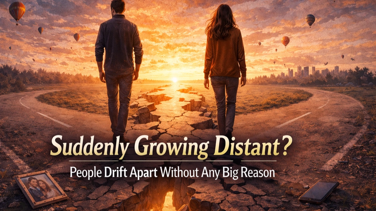 People Drift Apart Without Any Big Reason